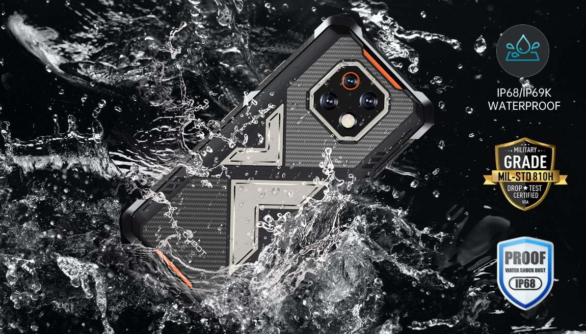 Smartfon Pancerny Militarny CUBOT KING KONG ES3 16/256GB NFC DUAL SIM LTE