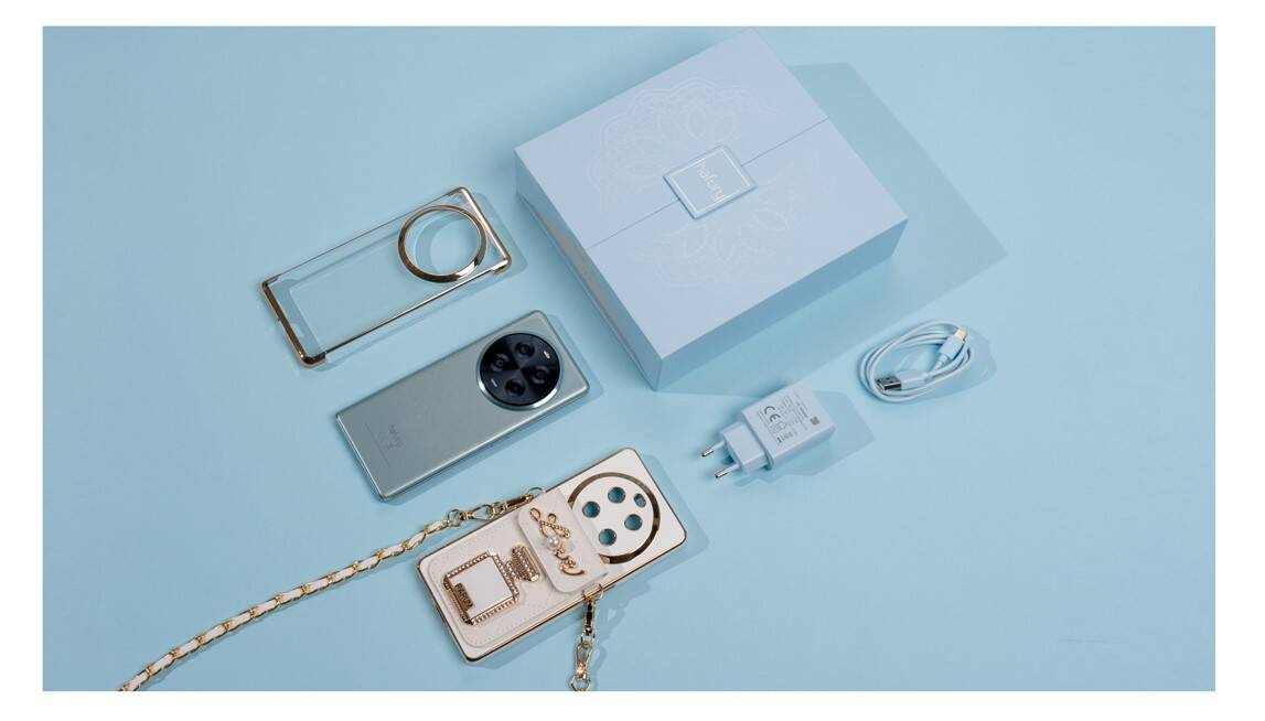 Smartfon CUBOT HAFURY MEET 24/256GB AMOLED 2K+ Android13 NFC + ETUI