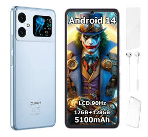 Smartfon CUBOT A20 6,74" 12/128GB  DUAL SIM  LTE ANDROID 14 + ETUI + FOLIA