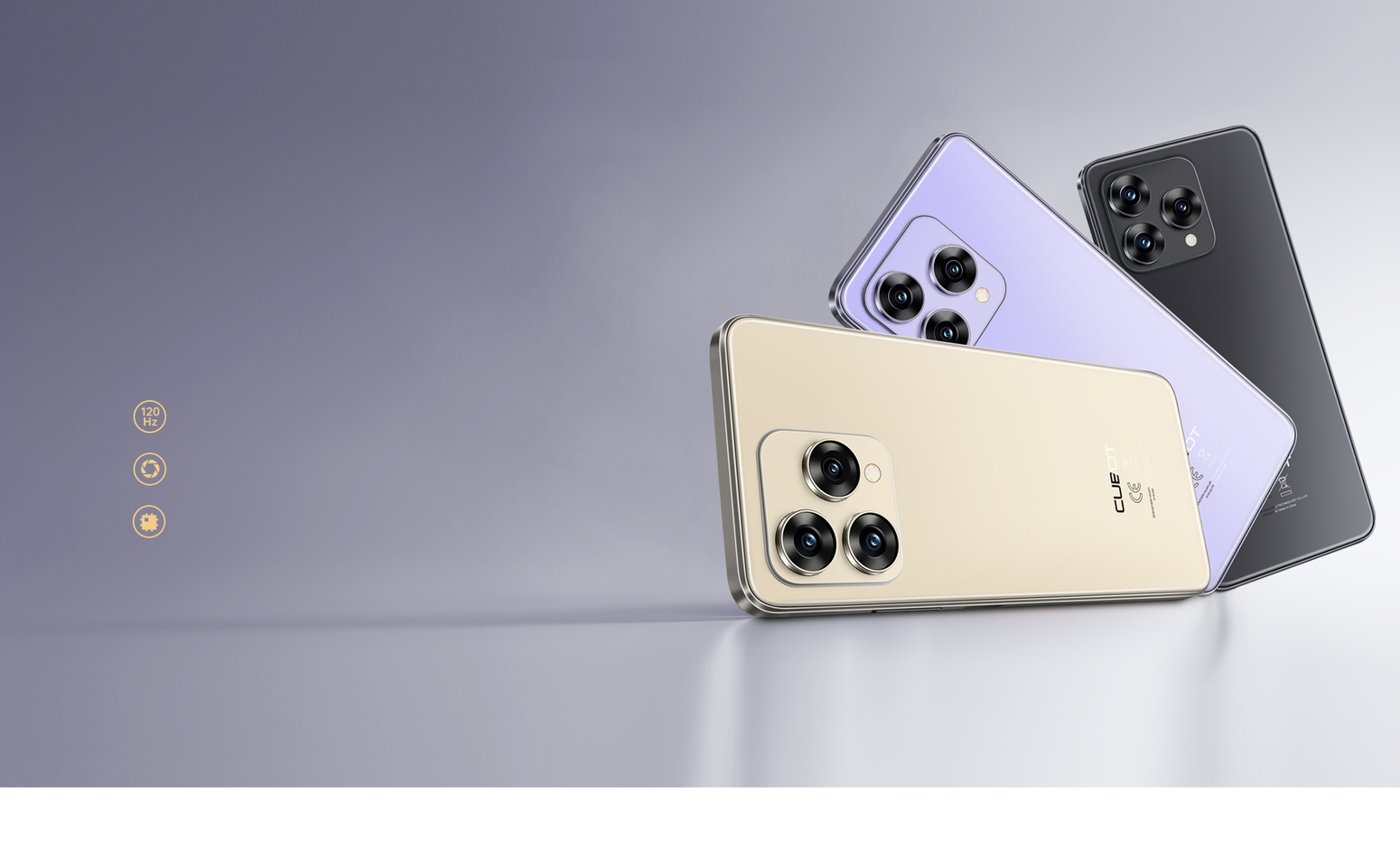 Smartfon CUBOT A40 6,88" 12/256GB  DUAL SIM  NFC ANDROID 15 + ETUI + FOLIA