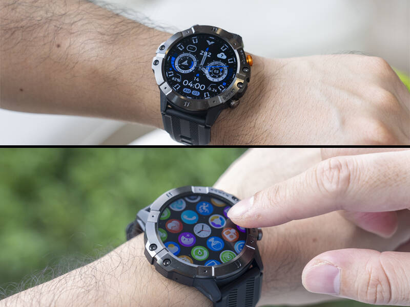 CUBOT C29 AI SMARTWATCH ZEGAREK SPORTOWY PANCERNY PULS ROZMOWY TELEFONICZNE