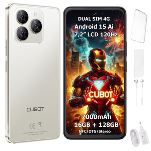 Smartfon CUBOT Note 60 Android 15 16/128GB NFC Dual SIM 4G 7,2" Etui