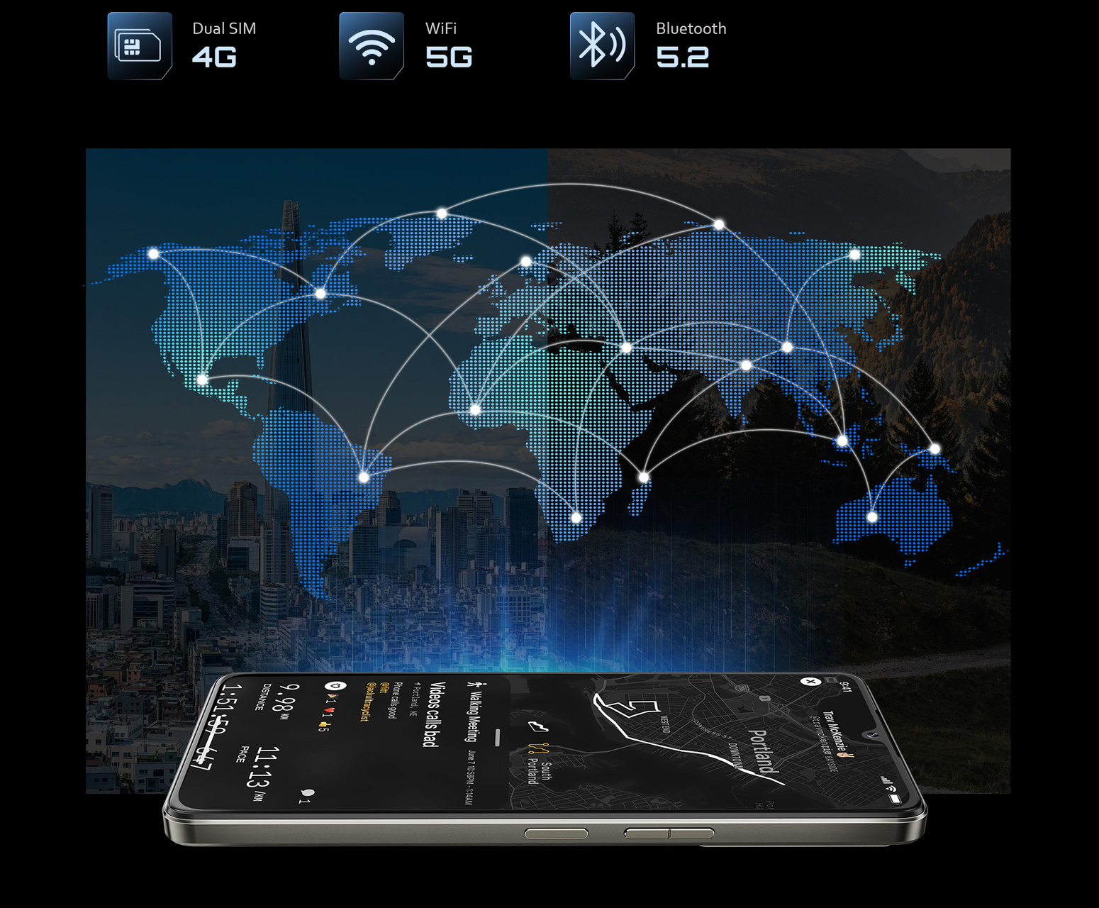 Smartfon CUBOT P90 ANDROID 15 24/256GB NFC DUAL SIM 4G 6,88" ETUI +FOLIA