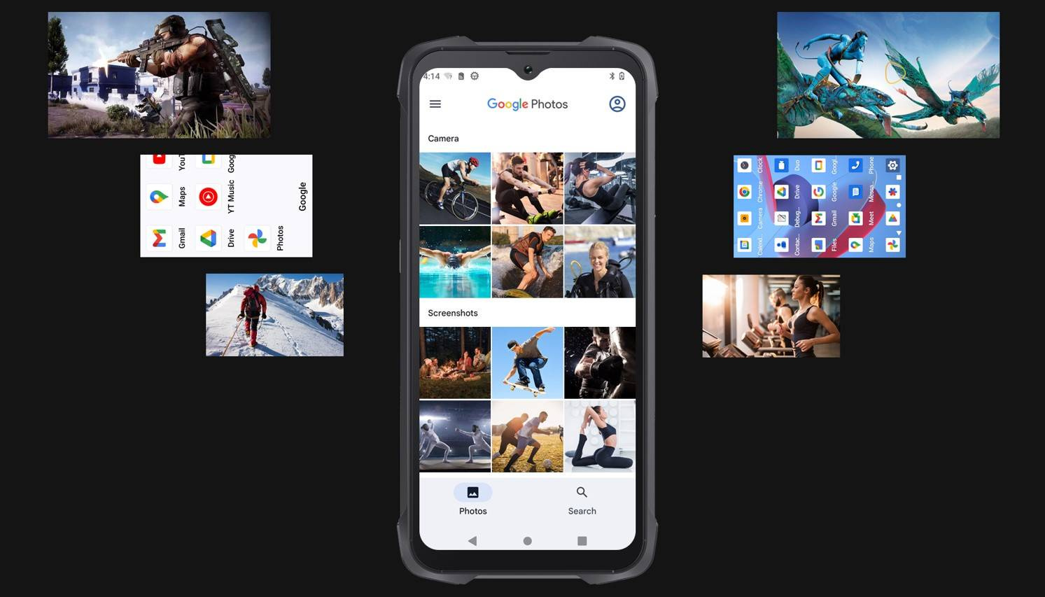 Smartfon CUBOT KINGKONG 9 24/256GB NFC DUAL SIM 4G 6,5