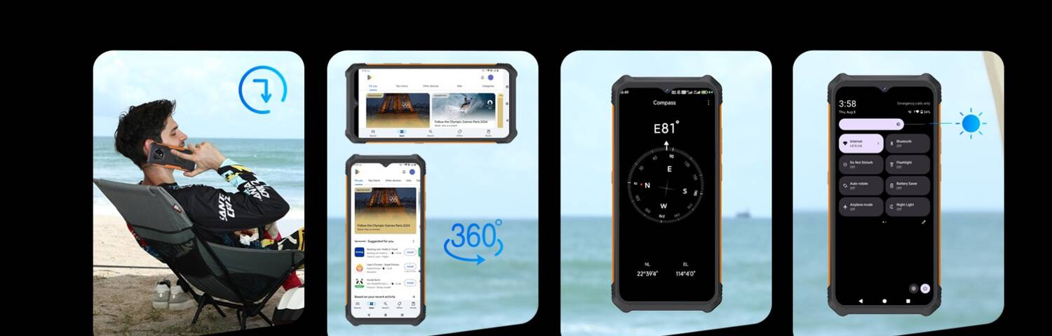 Smartfon Pancerny CUBOT KING KONG ES 16/128GB DUAL SIM 4G 6,5