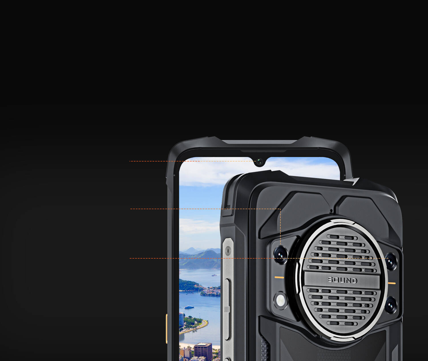 Smartfon CUBOT KING KONG Power 3 16/256GB DUAL PANCERNY IP69K MILITARY