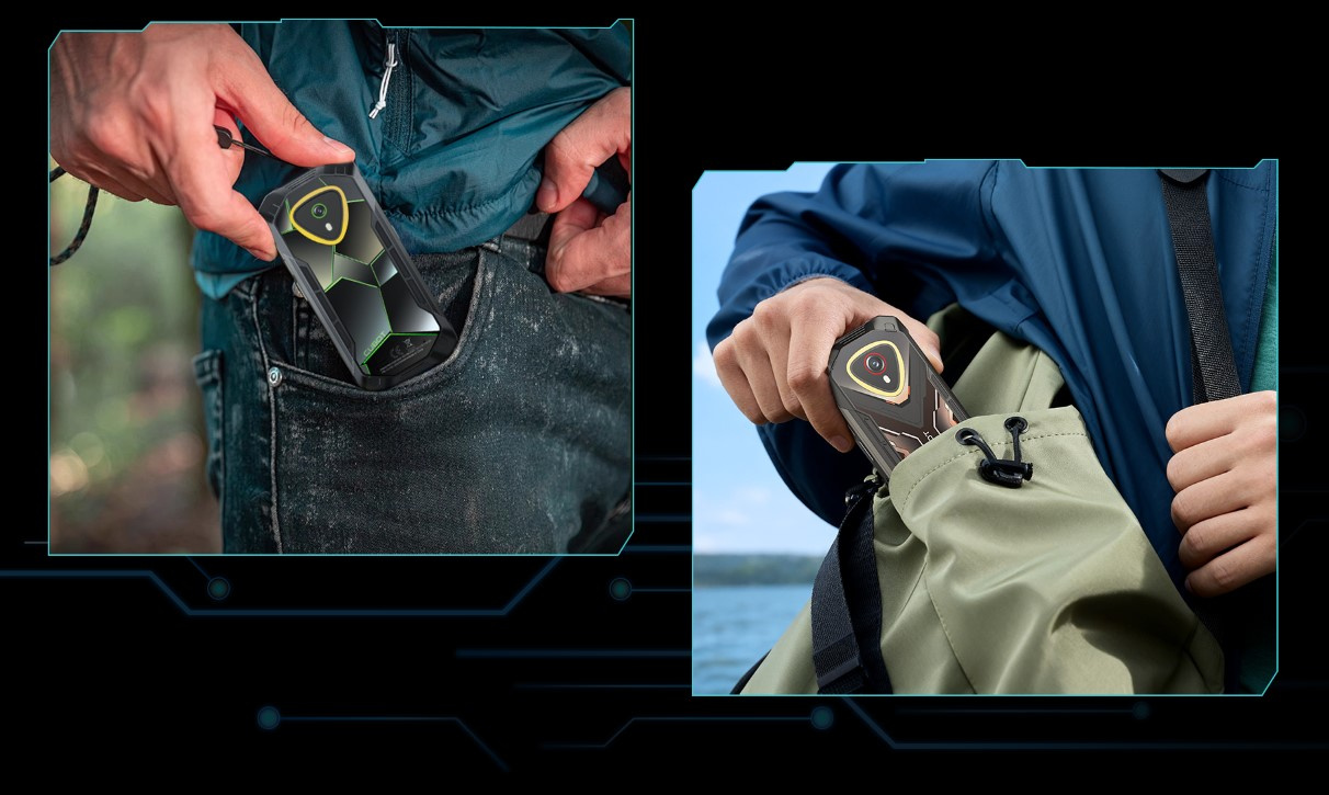 Mały Smartfon Pancerny CUBOT KINGKONG mini 4 20/256GB NFC DUAL SIM IP69K