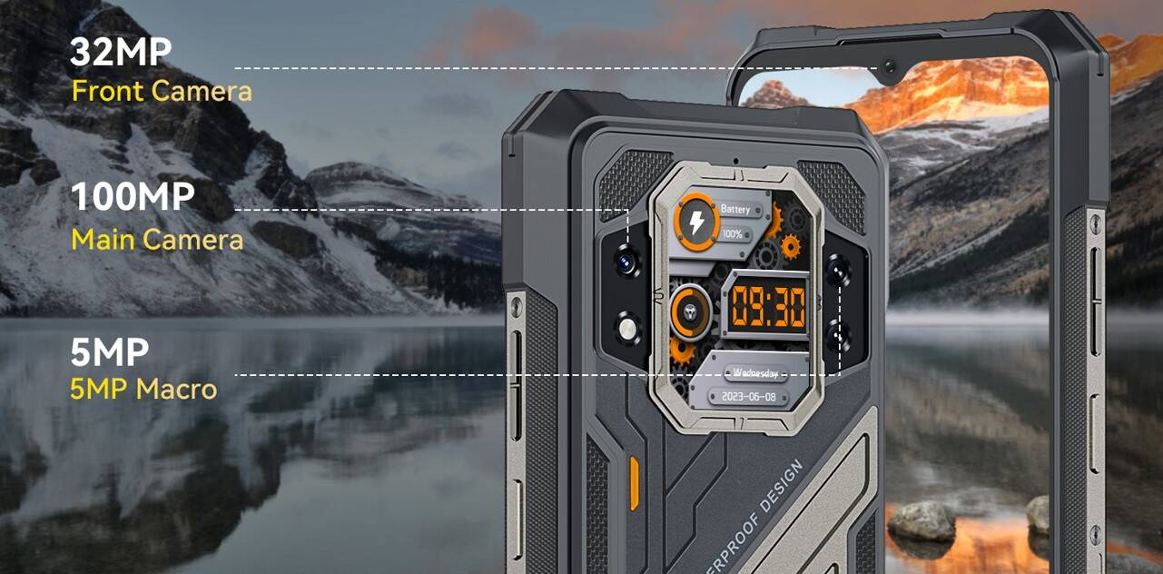 Smartfon CUBOT KING KONG X 32/512GB NFC DUAL 5G PANCERNY IP69K MILITARY