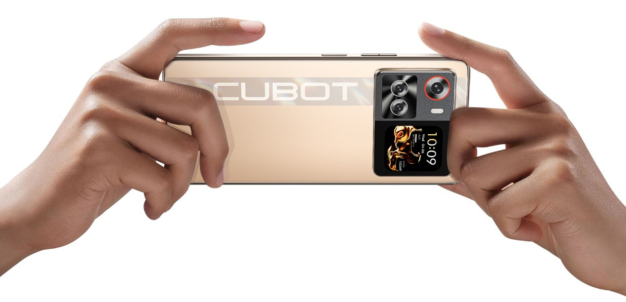 Smartfon Cubot X100 5G Dual SIM 16/256GB Android 15 z dwoma ekranami + ETUI
