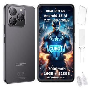 Smartfon CUBOT Note 60 Android 15 16/128GB NFC Dual SIM 4G 7,2" Etui