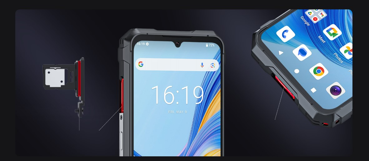 Smartfon Pancerny Militarny CUBOT KING KONG 11 32/256GB NFC DUAL SIM 5G