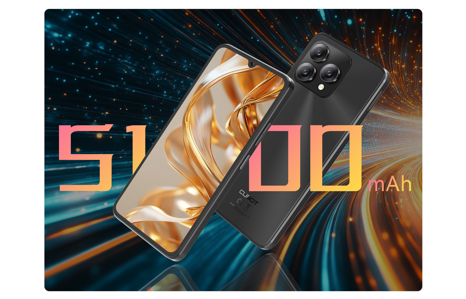 Smartfon CUBOT A40 6,88" 12/256GB  DUAL SIM  NFC ANDROID 15 + ETUI + FOLIA