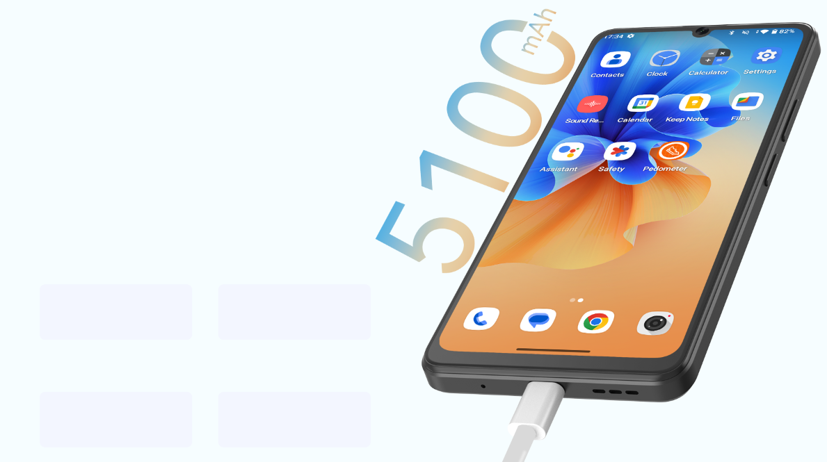 Smartfon CUBOT A20 6,74" 12/128GB DUAL SIM LTE ANDROID 14 + ETUI + FOLIA