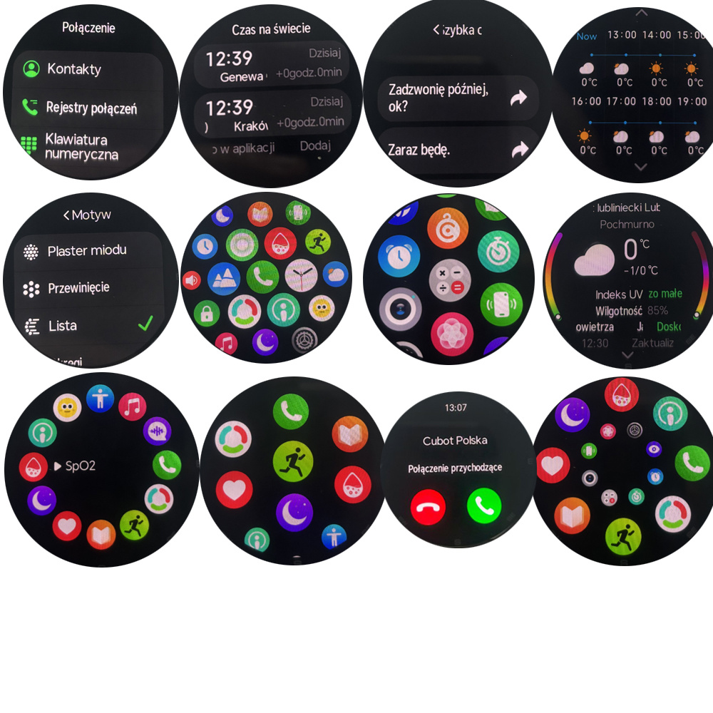 SMARTWATCH ZEGAREK MĘSKI CUBOT GT1 AMOLED GPS ROZMOWY PANCERNY MILITARNY