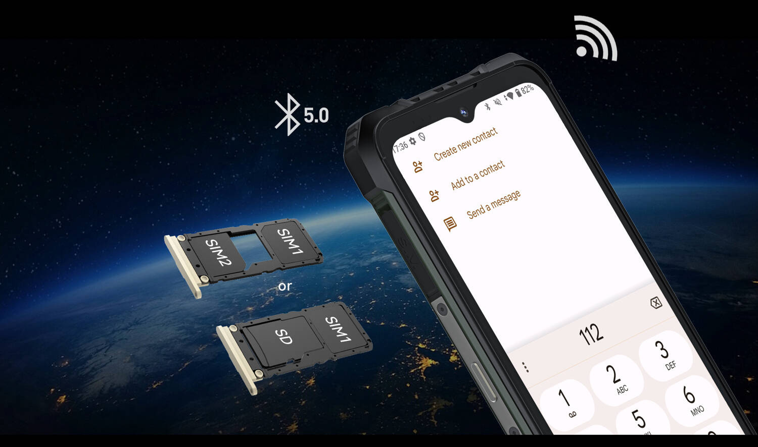 Smartfon Pancerny CUBOT KING KONG ACE 2 16/128GB NFC DUAL SIM 4G 6,5