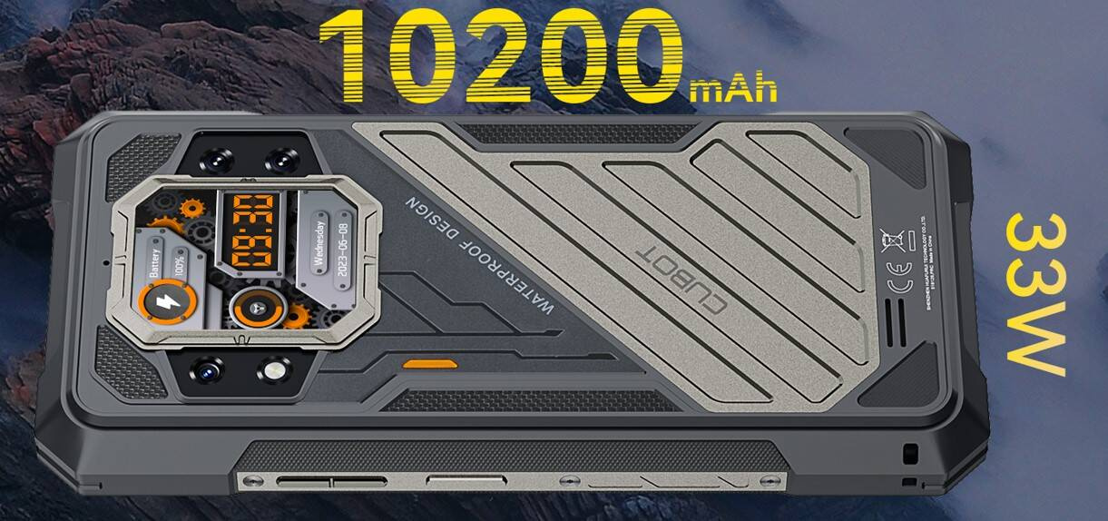 Smartfon CUBOT KING KONG X 32/256GB NFC DUAL 5G PANCERNY IP69K MILITARY