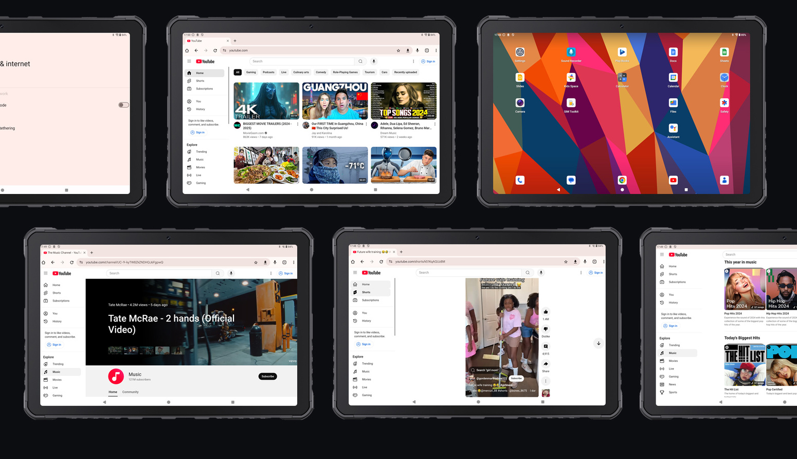 TABLET PANCERNY WZMACNIANY CUBOT KING KONG TAB 2 10,1" DUAL SIM GPS