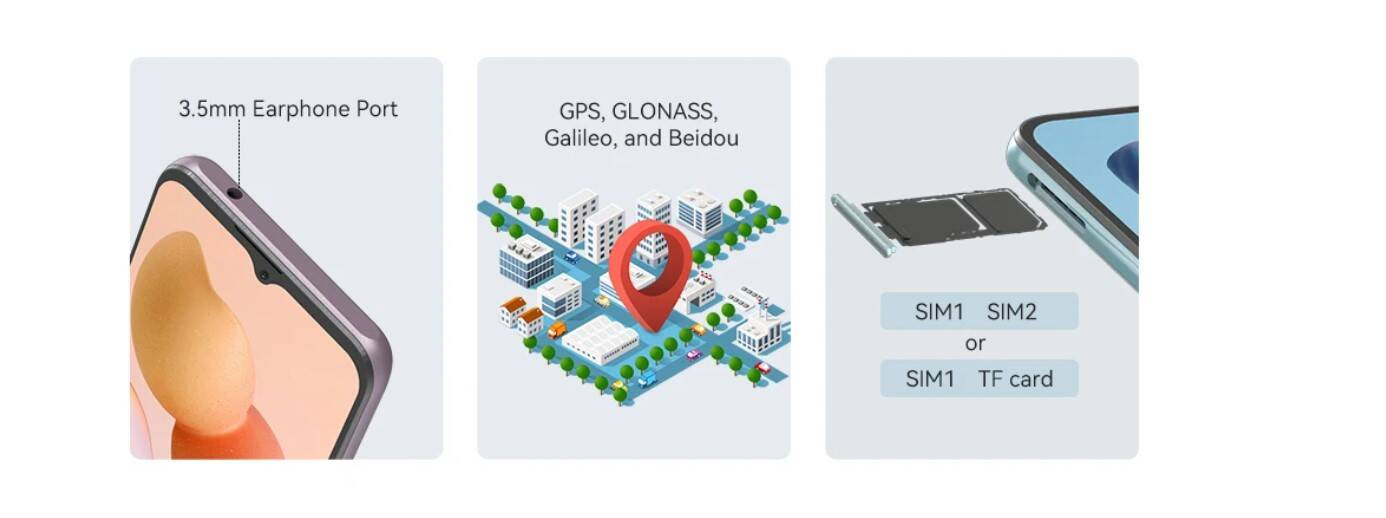 Smartfon CUBOT A10 6,56" 12/128GB  DUAL SIM  LTE ANDROID 14 + ETUI + FOLIA