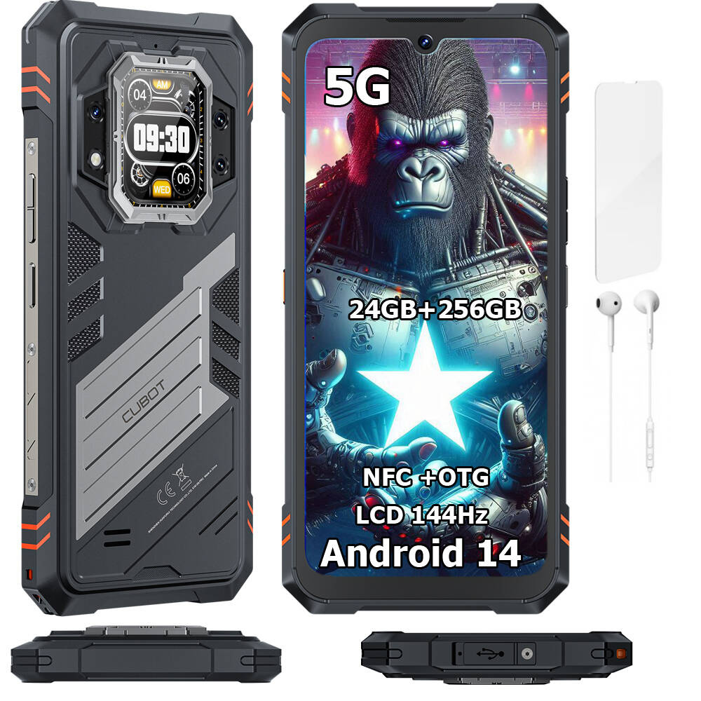 Smartfon CUBOT KING KONG STAR 2 24/256GB DUAL 5G PANCERNY IP69K MILITARY