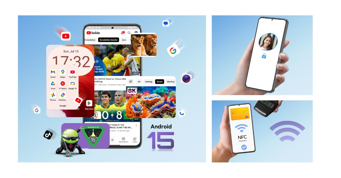 Smartfon CUBOT Note 60 Android 15 16/128GB NFC Dual SIM 4G 7,2" Etui