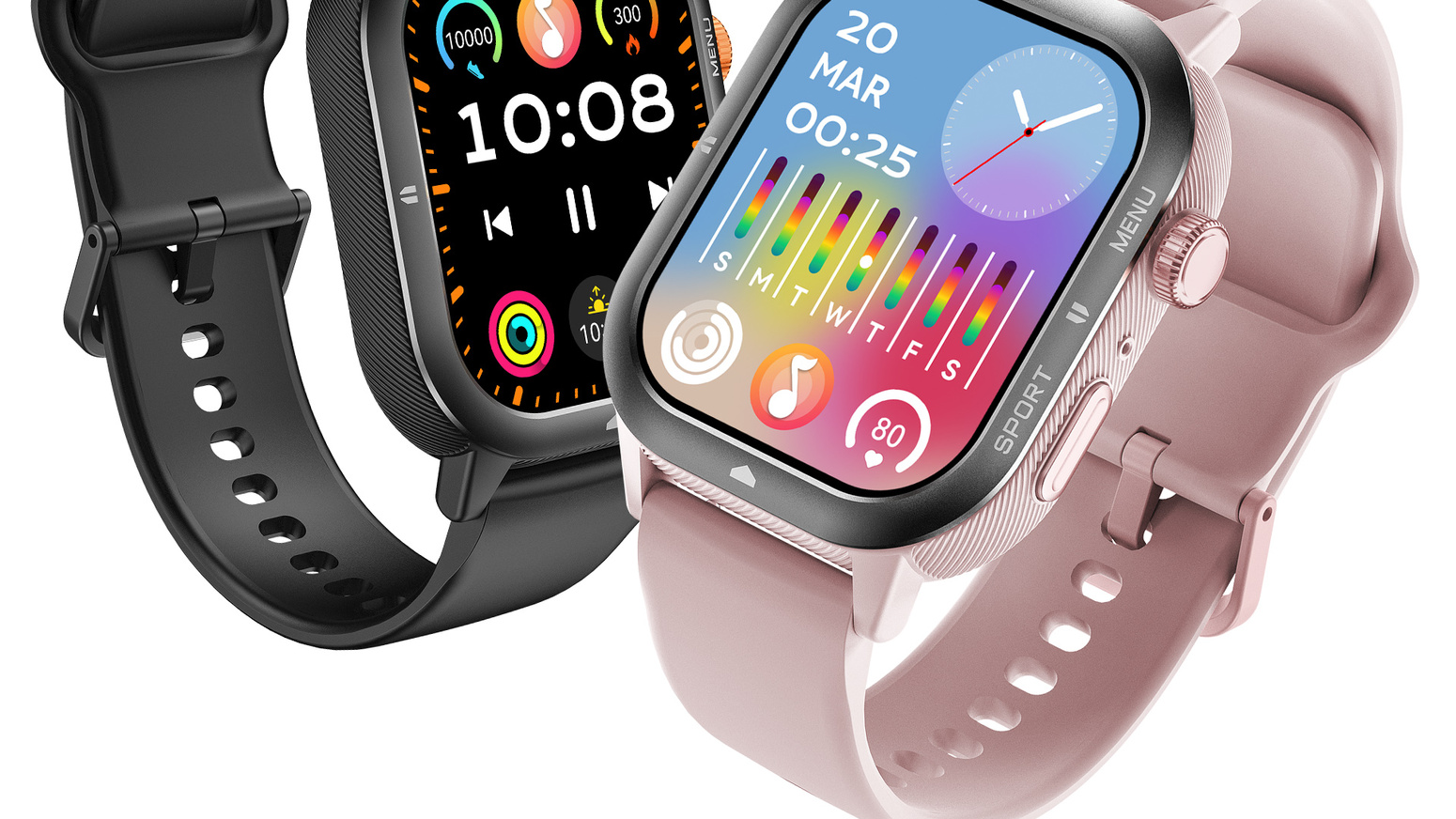 CUBOT U1 AI SMARTWATCH ZEGAREK DAMSKI SPORTOWY PULS ROZMOWY TELEFONICZNE