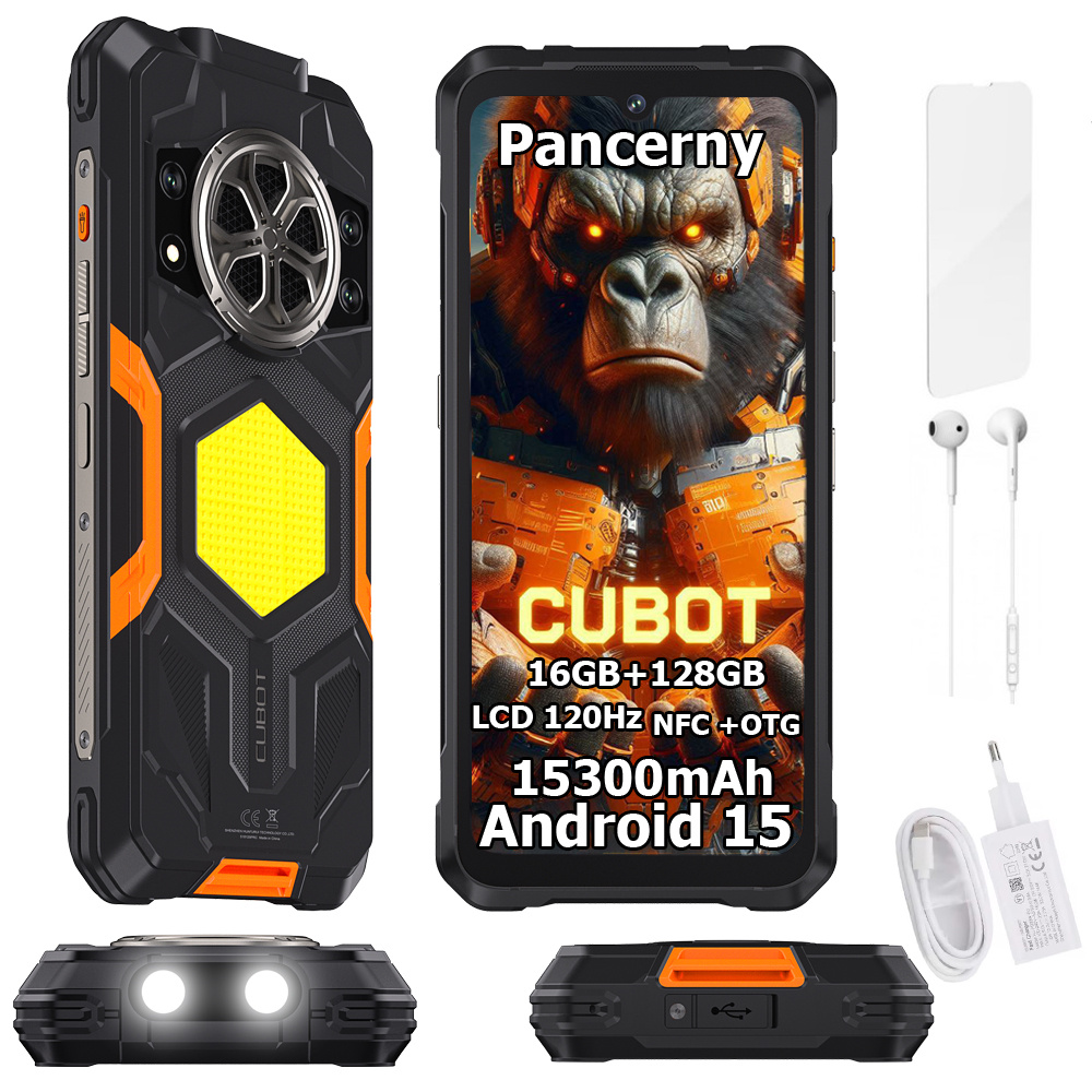 Smartfon CUBOT KING KONG Power 5 16/128GB  DUAL NFC PANCERNY IP69K MILITARY