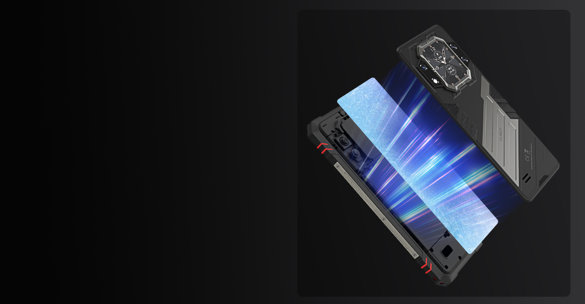 Smartfon CUBOT KING KONG X PRO 48/256GB NFC DUAL 5G PANCERNY IP69K MILITAR