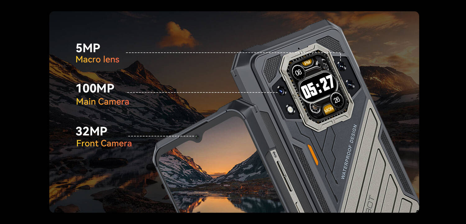 Smartfon CUBOT KING KONG X PRO 48/256GB NFC DUAL 5G PANCERNY IP69K MILITAR