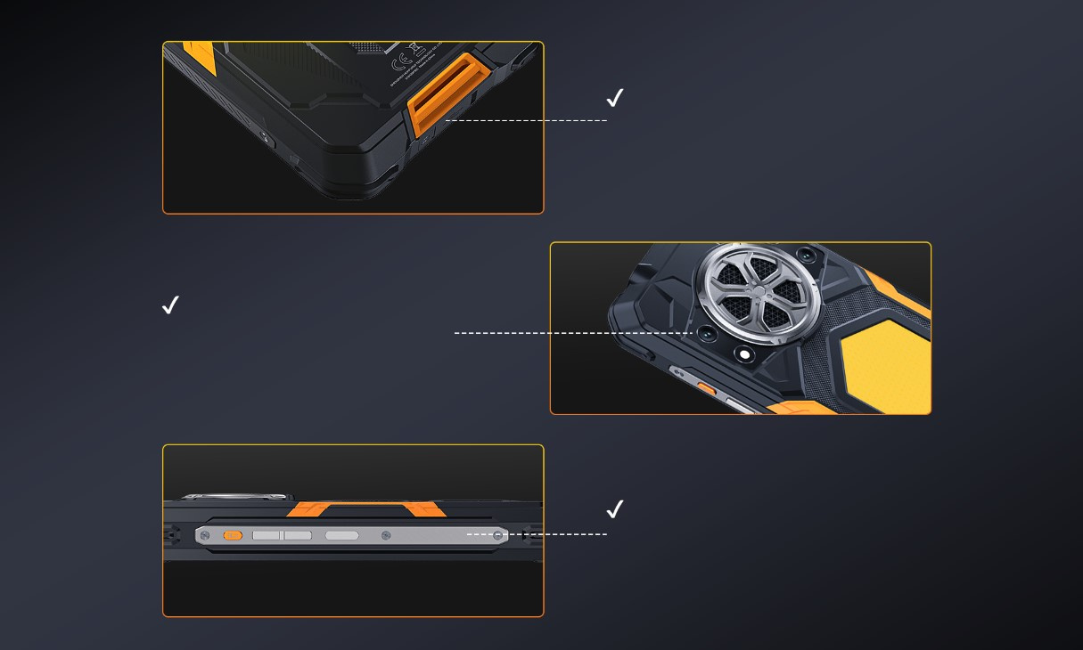 Smartfon CUBOT KING KONG Power 5 16/128GB  DUAL NFC PANCERNY IP69K MILITARY