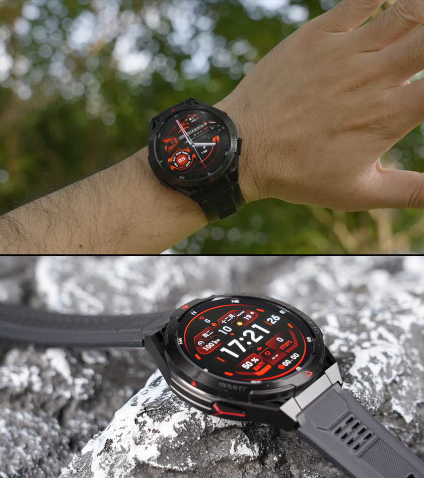 SMARTWATCH ZEGAREK MĘSKI CUBOT GT1 AMOLED GPS ROZMOWY PANCERNY MILITARNY