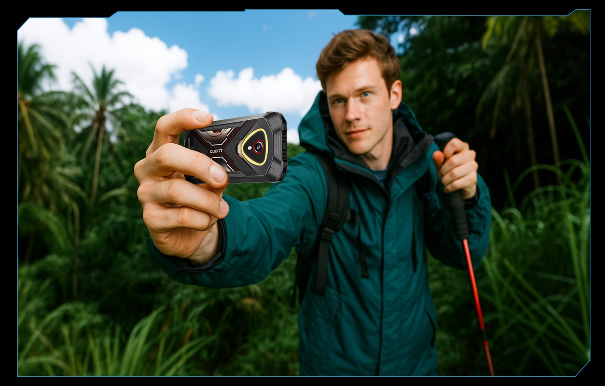 Mały Smartfon Pancerny CUBOT KINGKONG mini 4 20/256GB NFC DUAL SIM IP69K