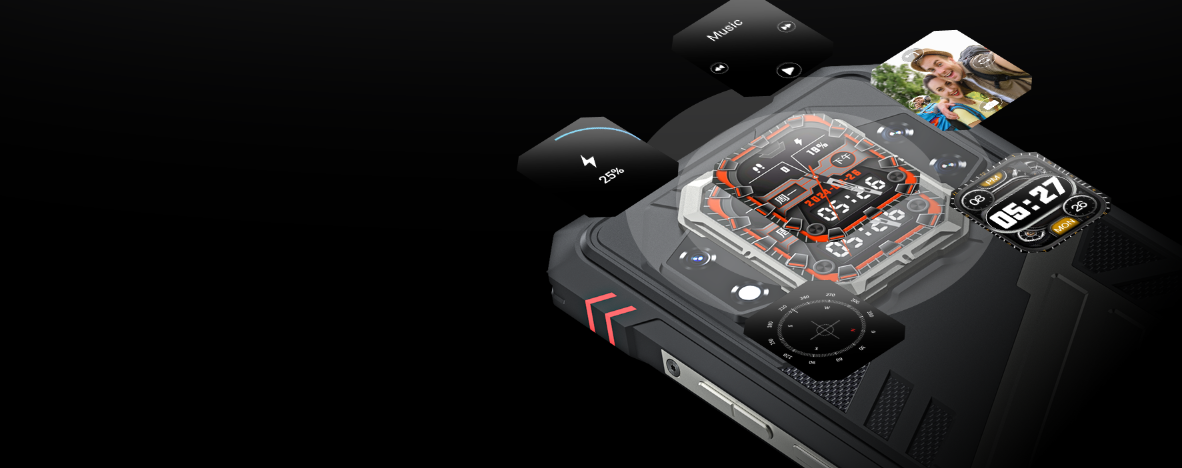 Smartfon CUBOT KING KONG STAR 2 24/256GB DUAL 5G PANCERNY IP69K MILITARY