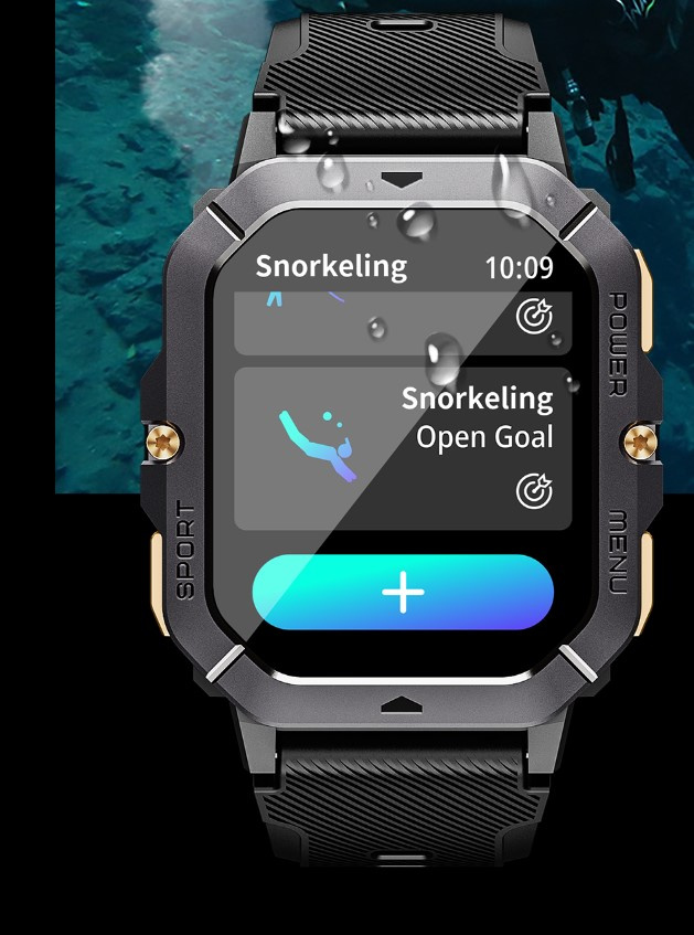 CUBOT C28 AI SMARTWATCH ZEGAREK SPORTOWY PANCERNY PULS ROZMOWY CHAT GPT