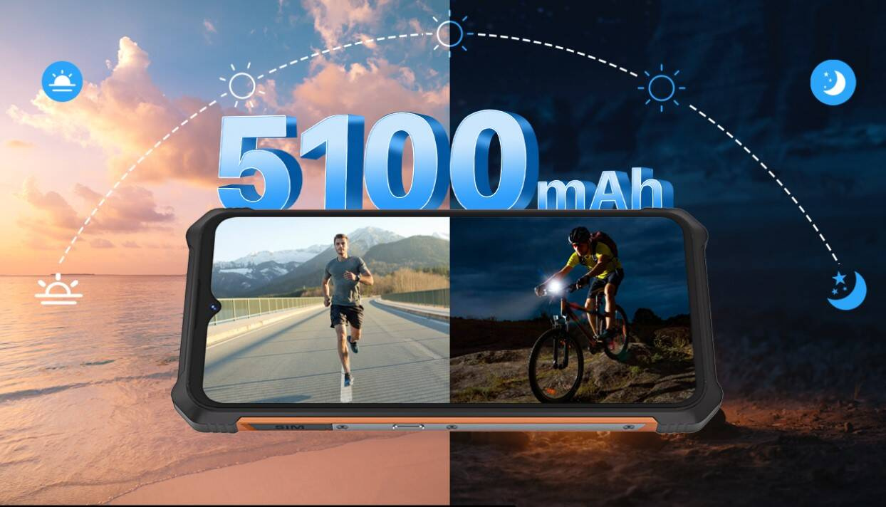 Smartfon Pancerny CUBOT KING KONG ES 16/128GB  DUAL SIM 4G 6,5