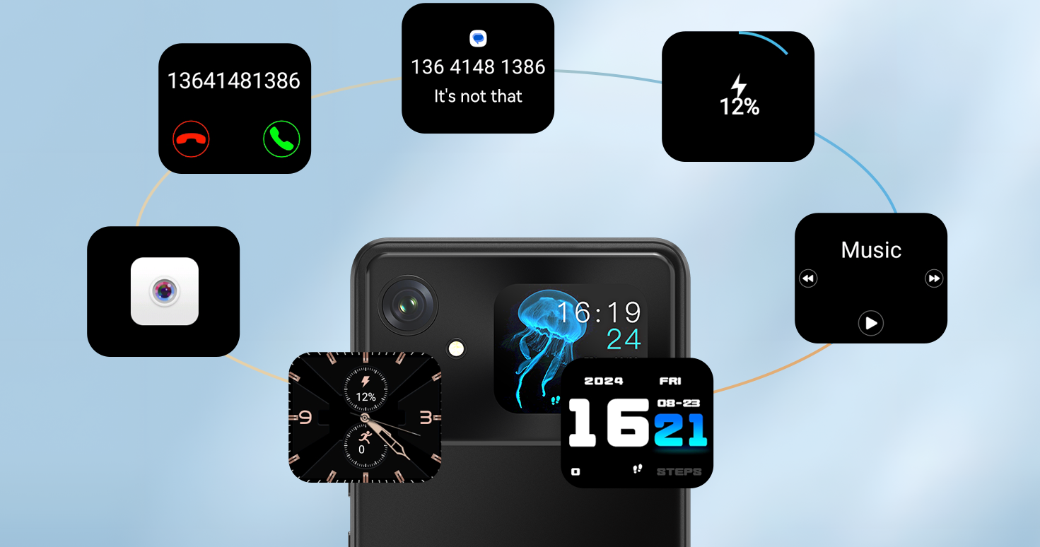 Smartfon CUBOT A20 6,74" 12/128GB DUAL SIM LTE ANDROID 14 + ETUI + FOLIA