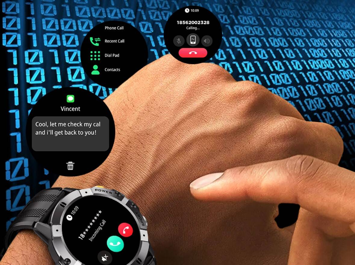 CUBOT C29 AI SMARTWATCH ZEGAREK SPORTOWY PANCERNY PULS ROZMOWY TELEFONICZNE