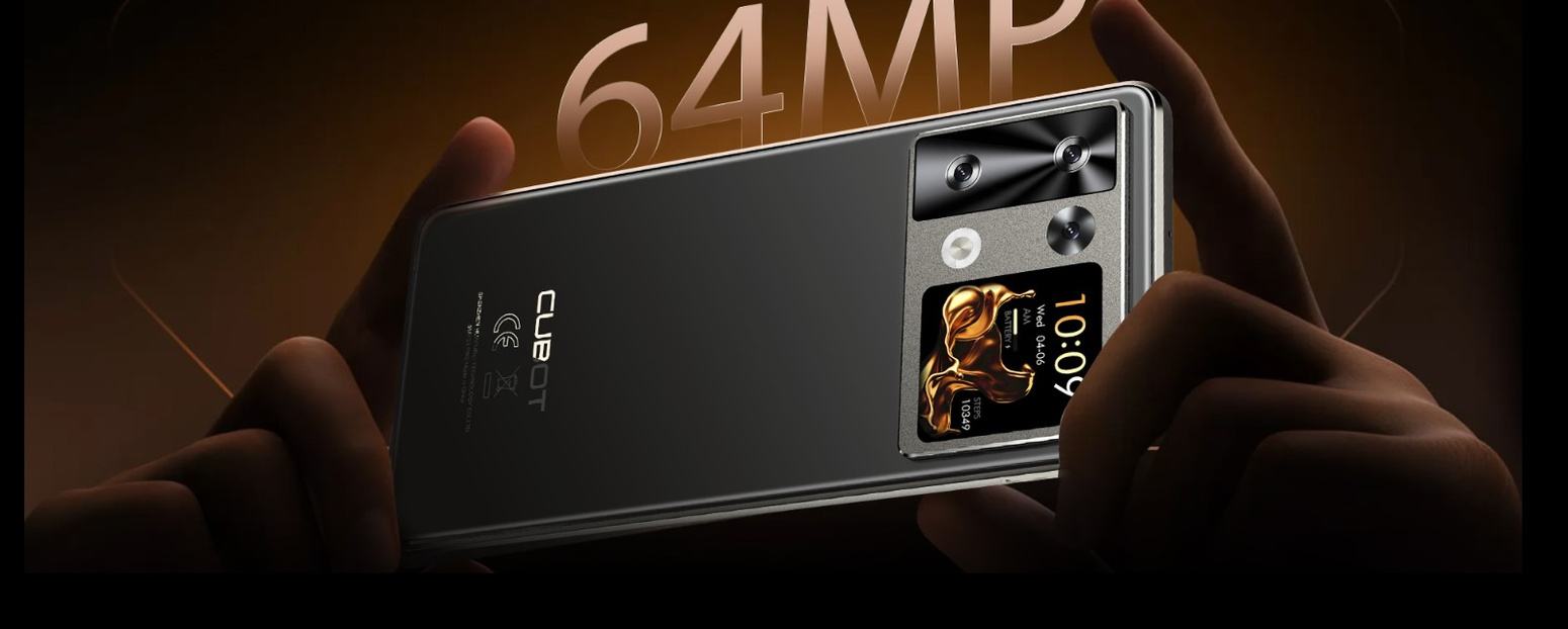 Smartfon CUBOT P90 ANDROID 15 24/256GB NFC DUAL SIM 4G 6,88" ETUI +FOLIA