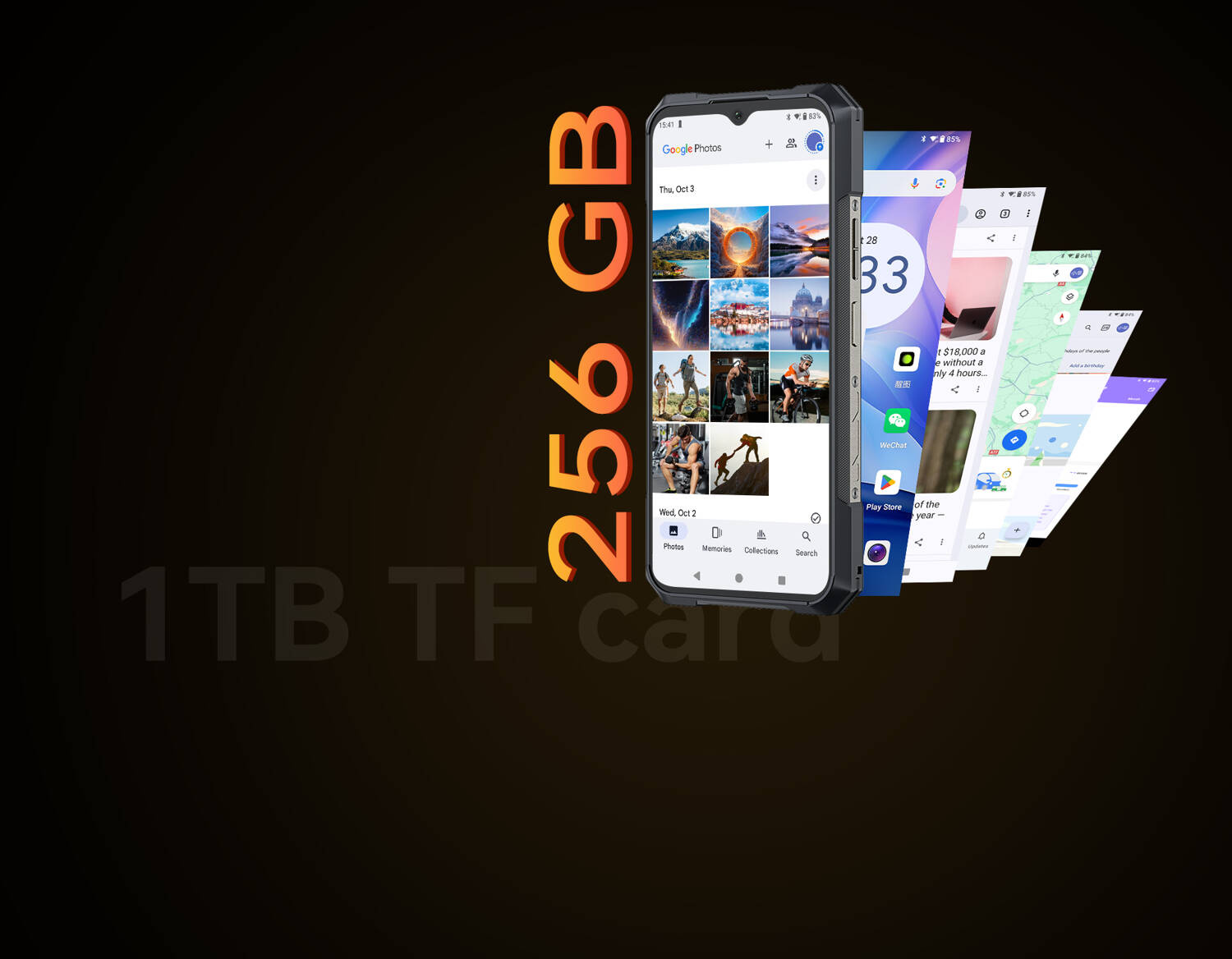 Smartfon CUBOT KING KONG X PRO 48/256GB NFC DUAL 5G PANCERNY IP69K MILITAR