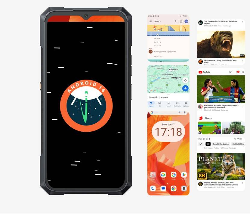 Smartfon CUBOT KING KONG X 32/256GB NFC DUAL 5G PANCERNY IP69K MILITARY