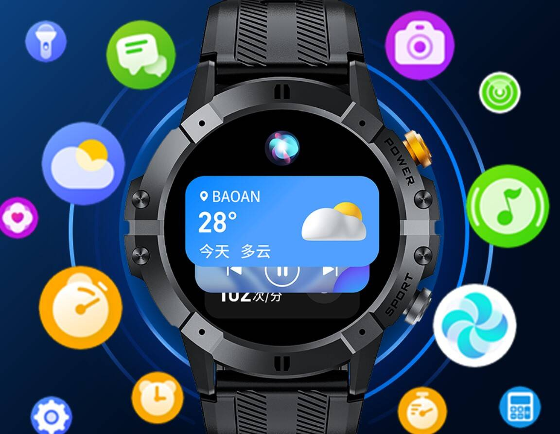 CUBOT C29 AI SMARTWATCH ZEGAREK SPORTOWY PANCERNY PULS ROZMOWY TELEFONICZNE