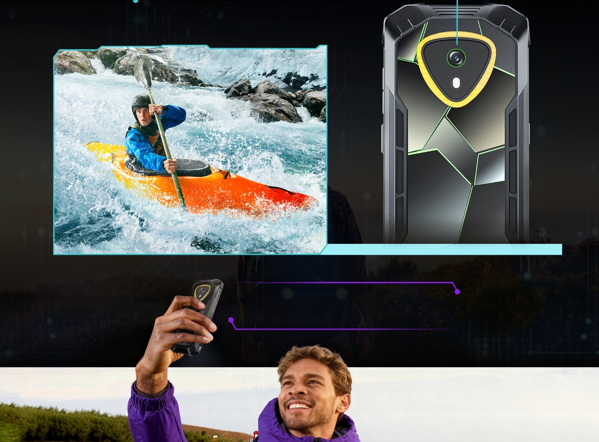 Mały Smartfon Pancerny CUBOT KINGKONG mini 4 20/256GB NFC DUAL SIM IP69K