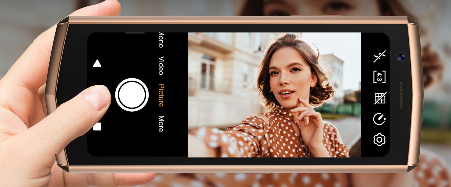 Smartfon CUBOT POCKET 3 BLACK 4/64GB LTE NFC DUAL SIM