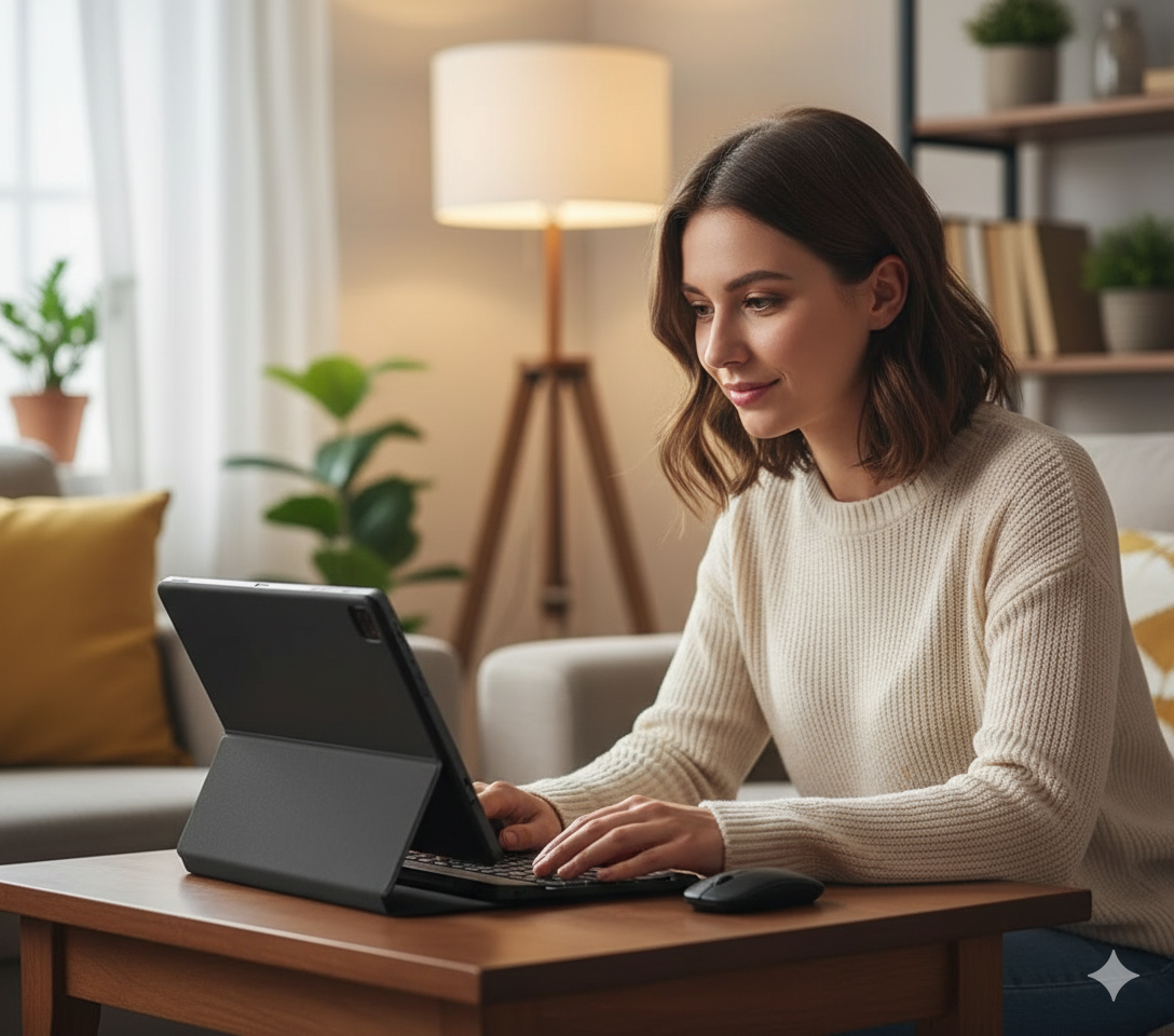 CUBOT Tablet TAB 65 10,1" HD+ 12/128GB Android 15 Klawiatura Mysz Etui