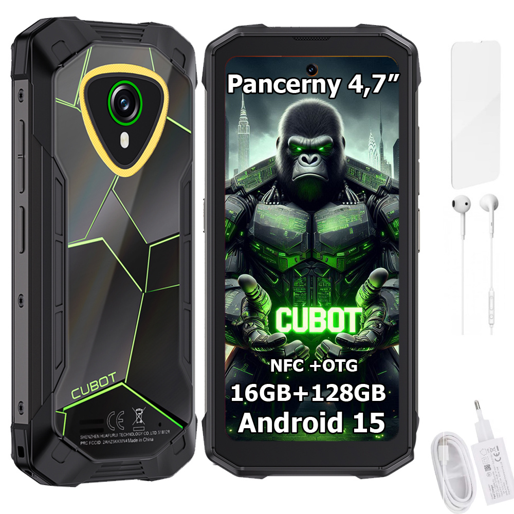 Mały Smartfon Pancerny CUBOT KINGKONG mini 4 16/128GB NFC DUAL SIM IP69K
