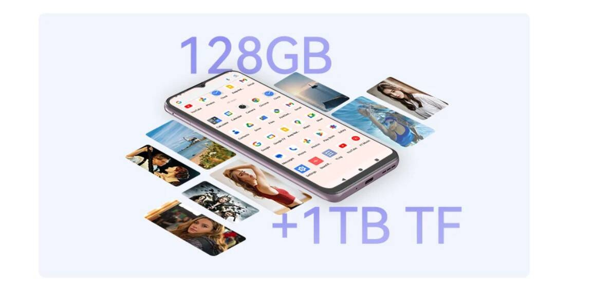 Smartfon CUBOT A10 6,56" 12/128GB  DUAL SIM  LTE ANDROID 14 + ETUI + FOLIA