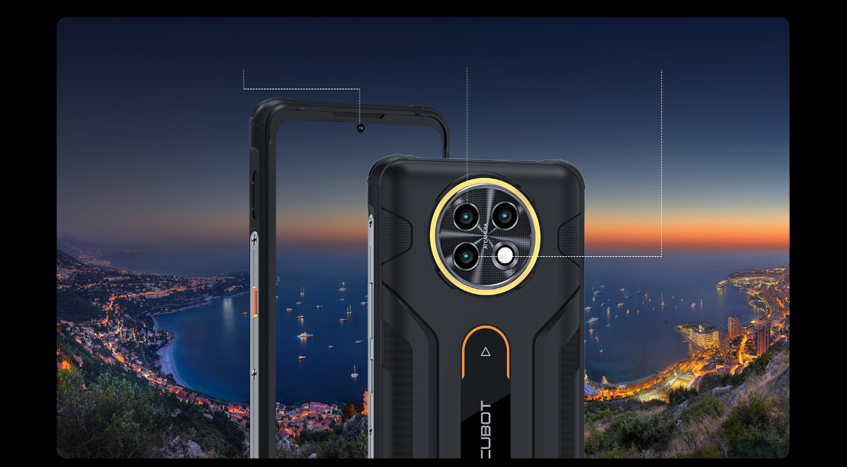 Smartfon Pancerny Militarny CUBOT KINGKONG ACE 5 20/256GB NFC DUAL SIM