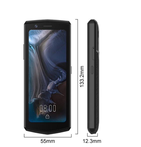 Smartfon CUBOT POCKET 3 BLACK 4/64GB LTE NFC DUAL SIM