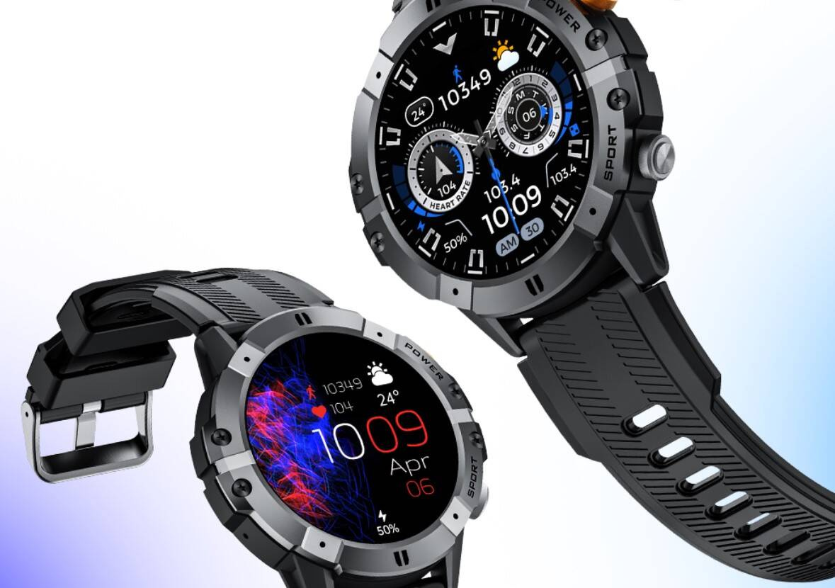 CUBOT C29 AI SMARTWATCH ZEGAREK SPORTOWY PANCERNY PULS ROZMOWY TELEFONICZNE