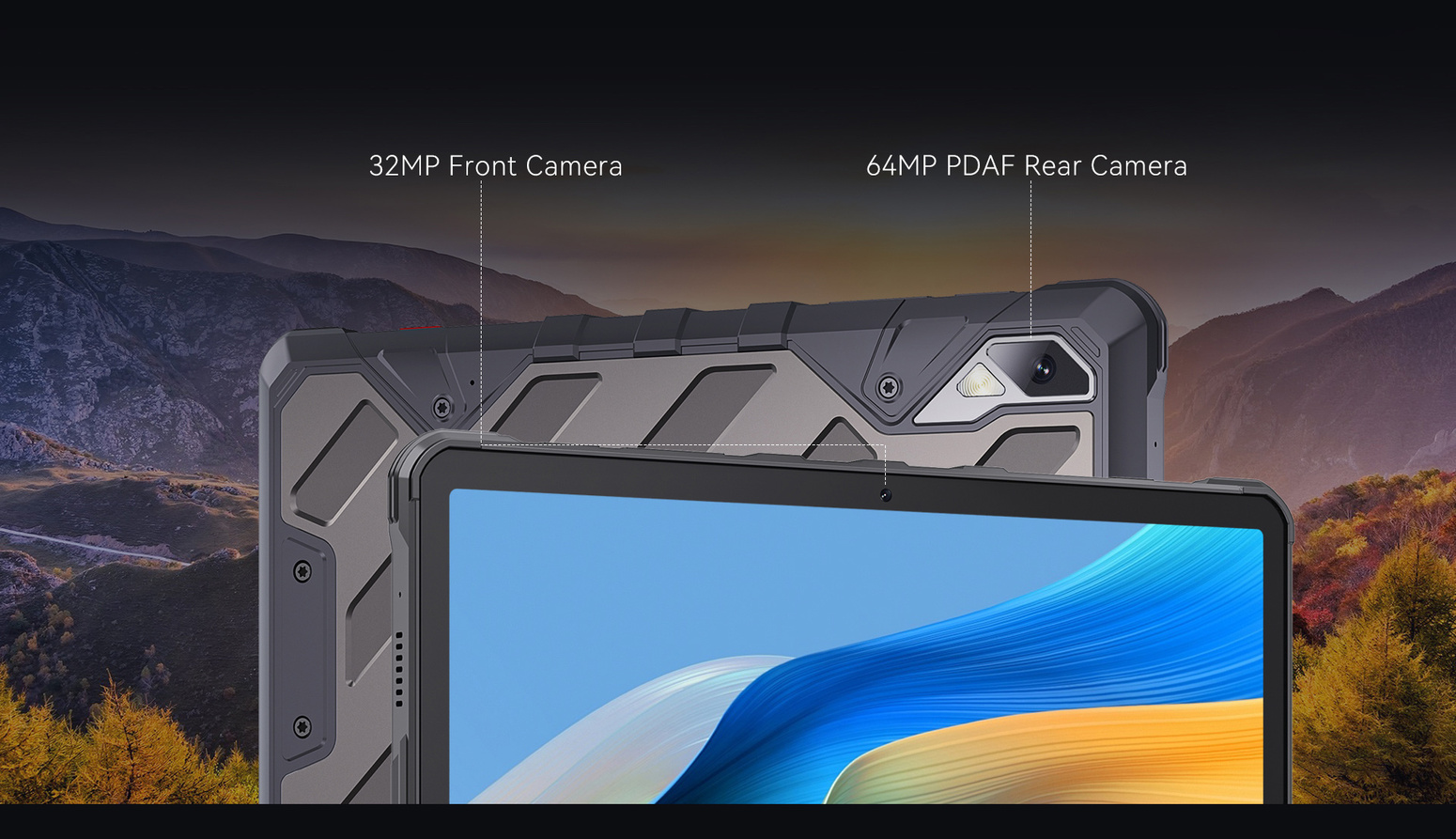 TABLET PANCERNY WZMACNIANY CUBOT KING KONG TAB 2 10,1" DUAL SIM GPS