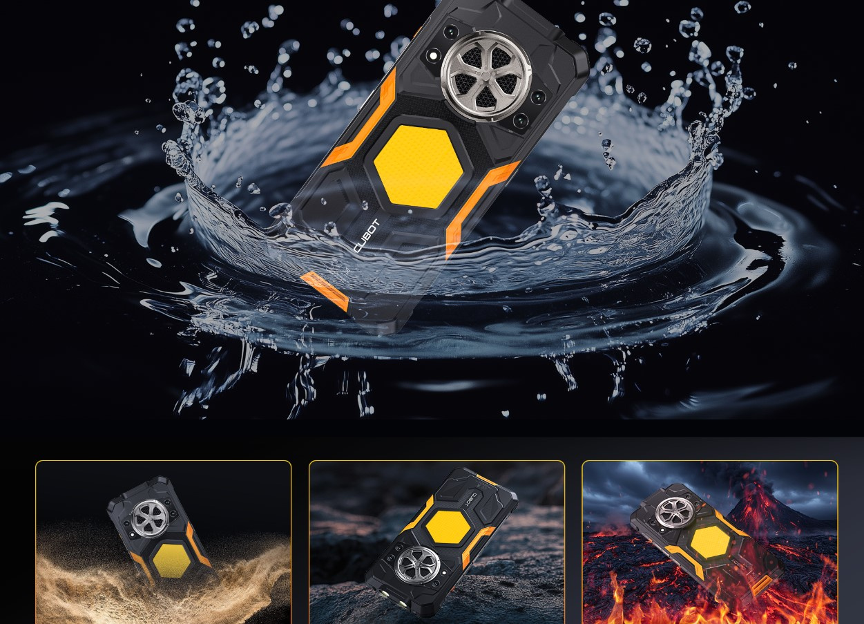 Smartfon CUBOT KING KONG Power 5 16/128GB  DUAL NFC PANCERNY IP69K MILITARY